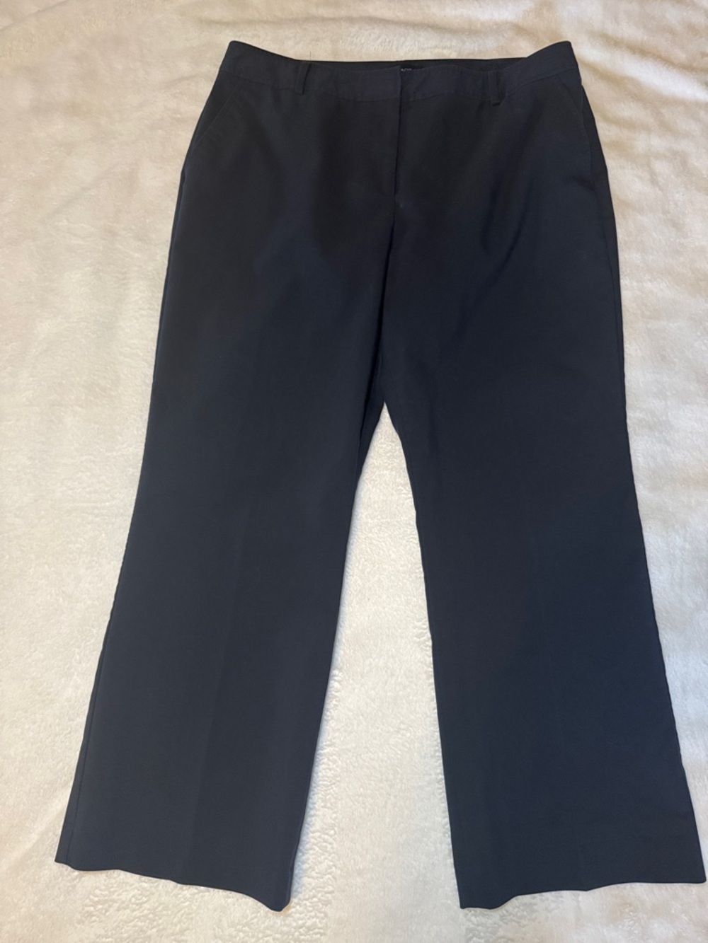 Talbots Heritage Navy Blue Straight-Leg Dress Pants Size 16